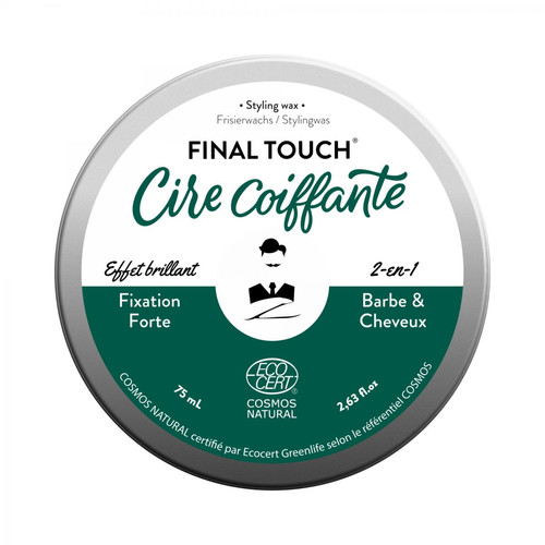 Monsieur Barbier - Cire coiffante Final Touch - barbe & cheveux - Cire, crème & gel coiffant