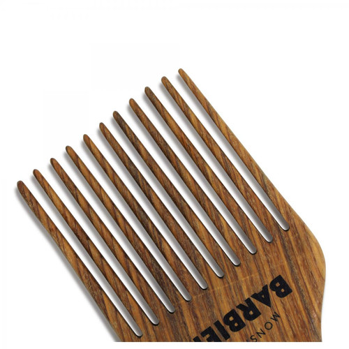  Peigne démêlant et structurant barbe et cheveux Final Touch en bois de santal