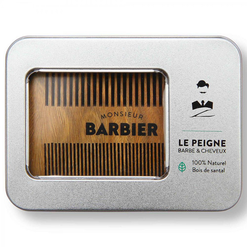 Monsieur Barbier - Peigne Barbe et Cheveux Final Touch - Brosse a barbe