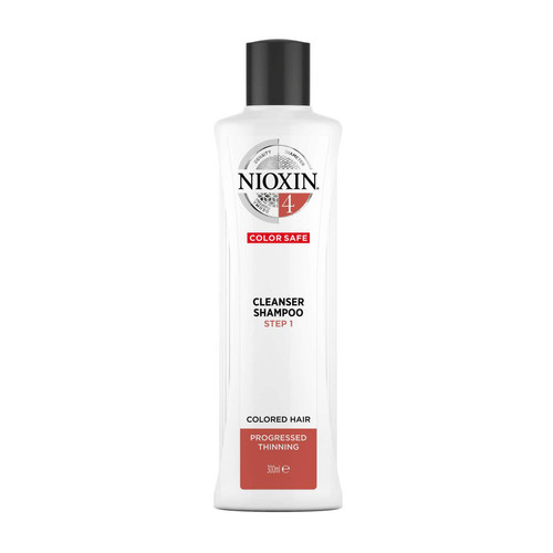 Nioxin - Shampooing densifiant System 4 - Cheveux très fins colorés - Anti-chute cheveux pour homme