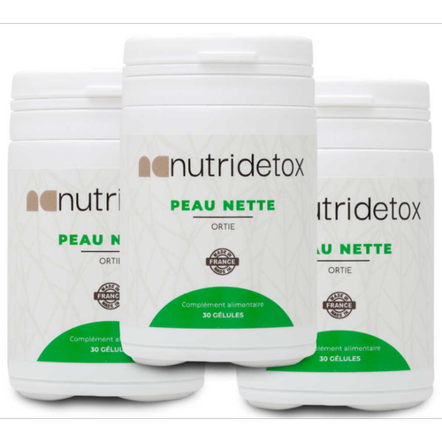 Nutridetox - Peau Nette - X3 - Produit bien etre sante