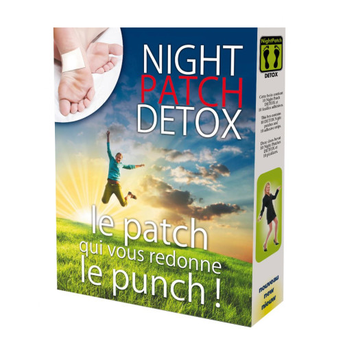 NUTRIEXPERT - Night Patch Detox - Elimine les Impuretés en Dormant - Complement alimentaire beaute