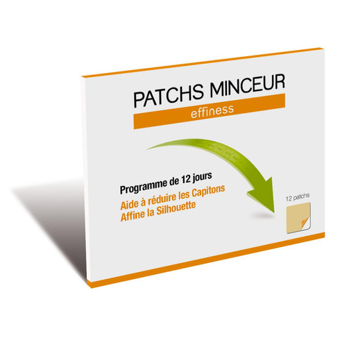 NUTRIEXPERT - Effiness - Patch Minceur - Programme 12 Jours - Produit minceur & sport