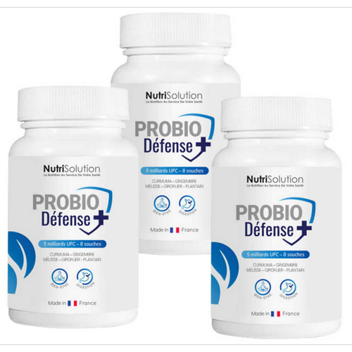 NutriSolution - Probio Défense + Digestion - X3 - Produit bien etre sante