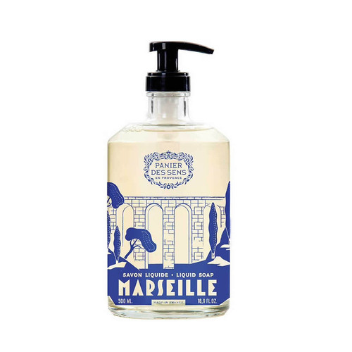 Panier des Sens - Savon Liquide De Marseille à l'Olive Edition Limitée  - Nettoyant visage homme