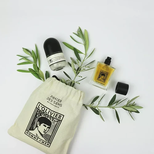  Pochon Cadeau - Déodorant et Eau de Parfum - L'Olivier