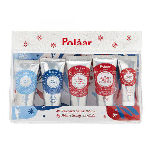 Polaar - Trousse de beauté Maxi - kit 5 produits  - Idées cadeaux pour elle