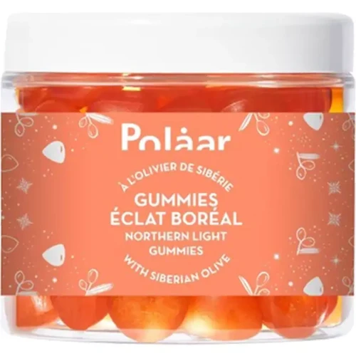 Polaar - Gummies belle peau - Eclat Boréal à l’Olivier de Sibérie - Gommage visage homme