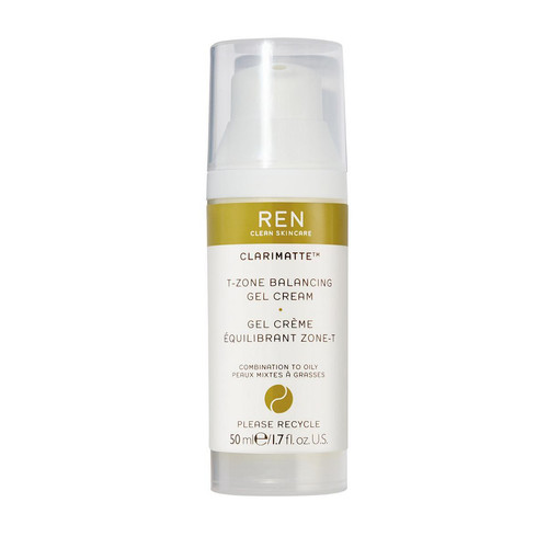 Ren - Clarimatte Gel Crème Régulateur Zone-T Peaux Mixtes à Grasses - Soin visage Ren homme