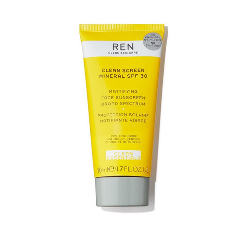 Ren - Clean Screen Protection Solaire Matifiante Visage SPF 30 - Protection Solaire