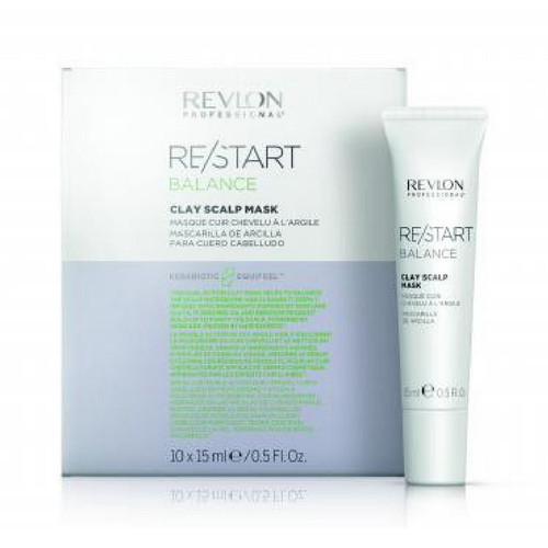 Revlon - Masque Intense Pour le Cuir Chevelu à l'Argile RE/START™ BALANCE - Revlon pro soins demelants