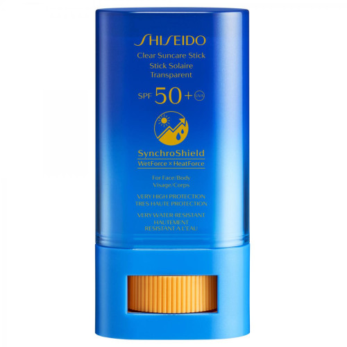 Shiseido - Stick Solaire Transparent SPF50+  - Soins solaires homme
