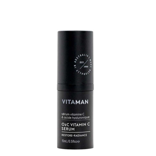 Vitaman - Sérum Vitamine C & Acide Hyaluronique - Masque visage homme