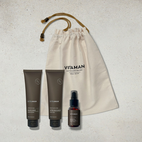Vitaman - Coffret Sweet Shave - Cadeau rasage homme saint valentin