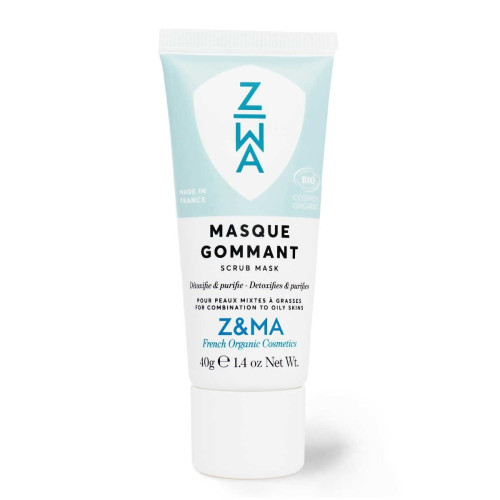Z&MA - Masque Gommant Format Voyage - Zma cosmetique