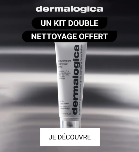 1 kit double nettoyage offert dès 60€ d'achat chez Dermalogica